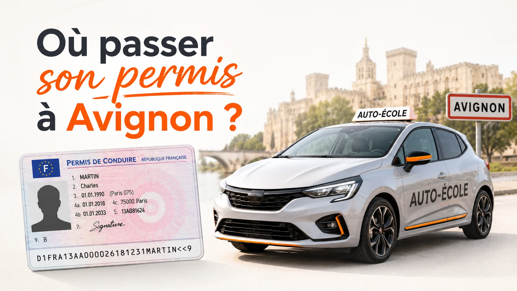 passer son permis a avignon