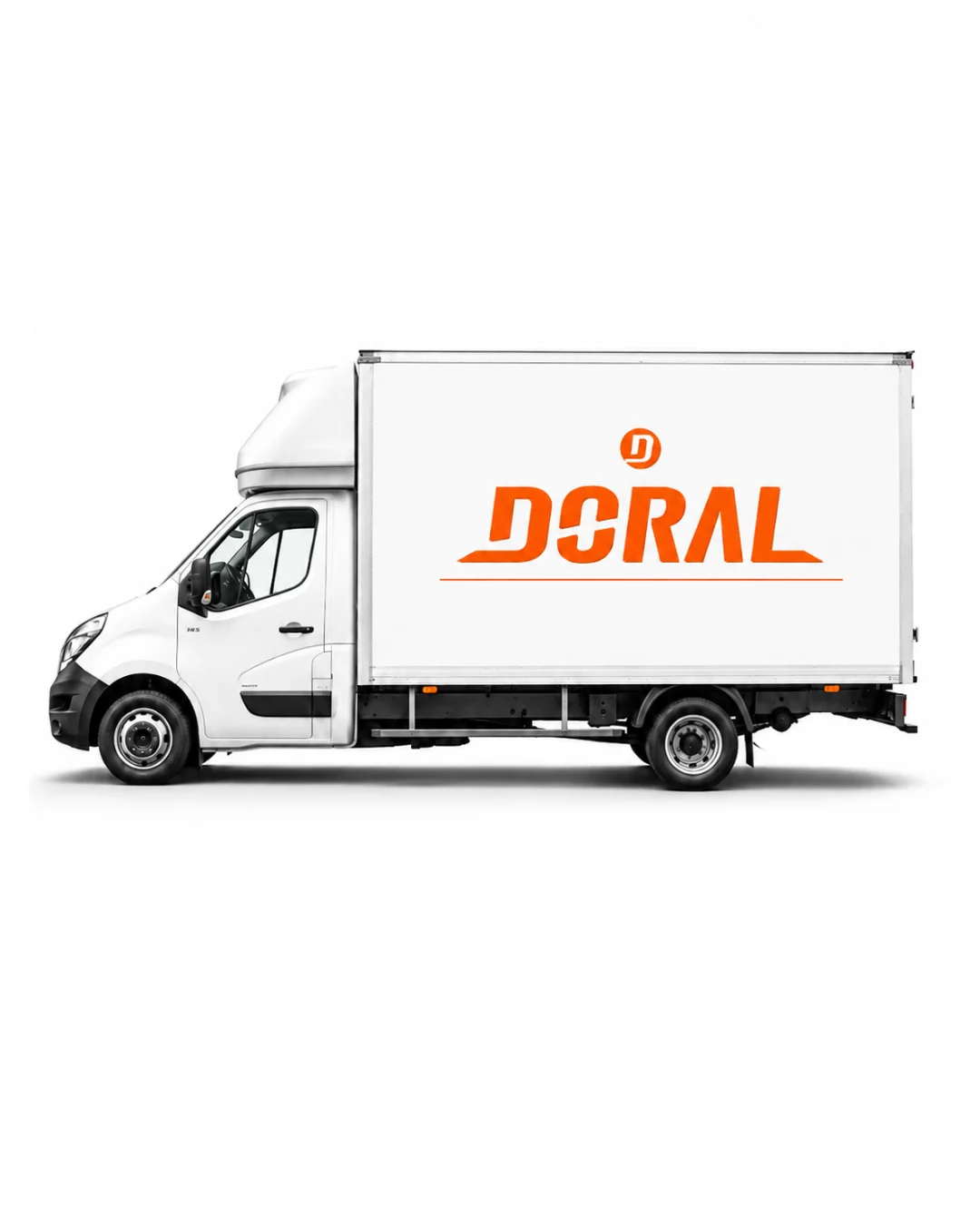 camion20m3 sur fond blanc