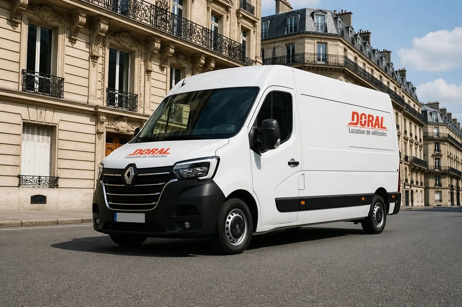Grand fourgon Renault Master Doral Location pour déménagement