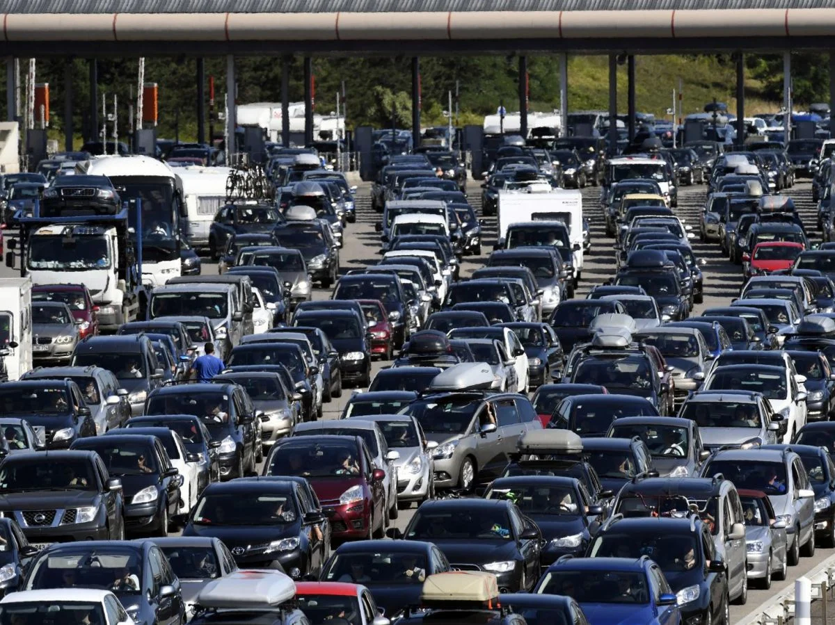 embouteillage voiture